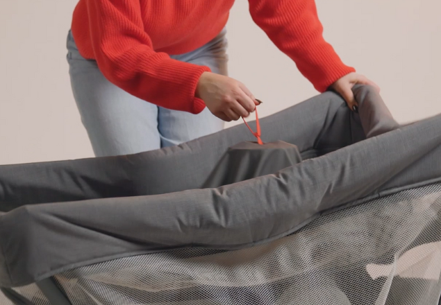 Patut pliant de calatorie transformabil in tarc Amigo, 0 luni+, Shale, Joie